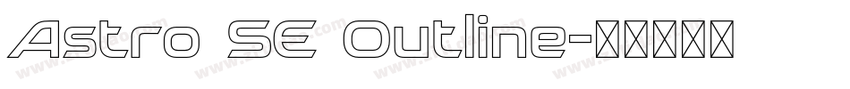 Astro SE Outline字体转换